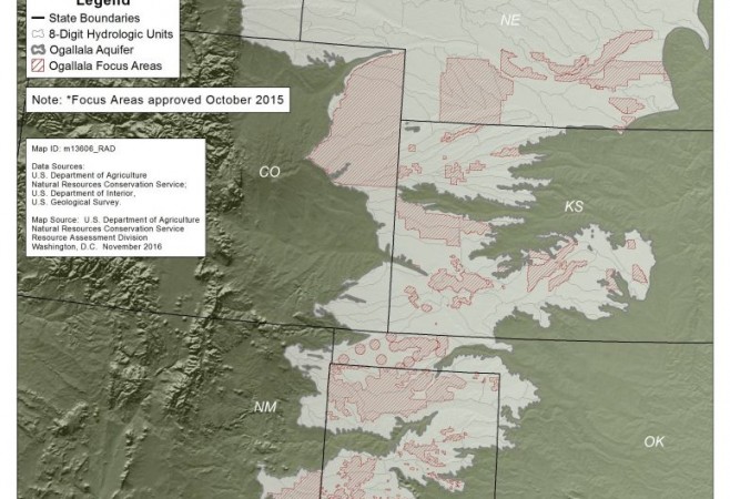 Ogallala water aquifer picture