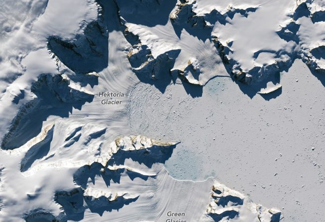 Antarctic Glacier Retreat Accelerates to Record Levels