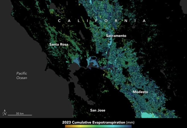 OpenET Study Helps Water Managers and Farmers Put NASA Data to Work 