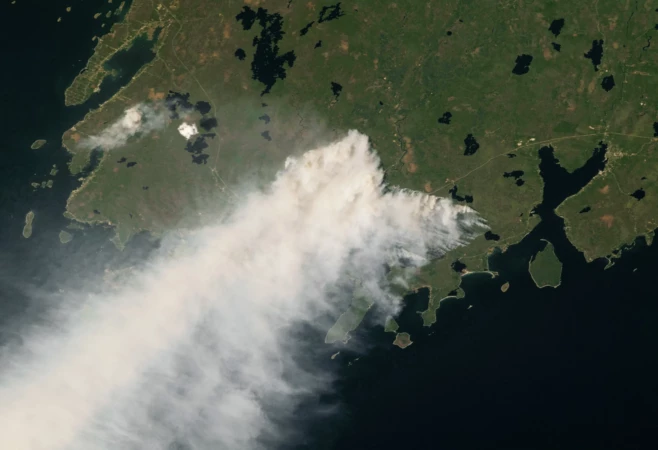 NASA Study Tallies Carbon Emissions from Massive Canadian Fires 