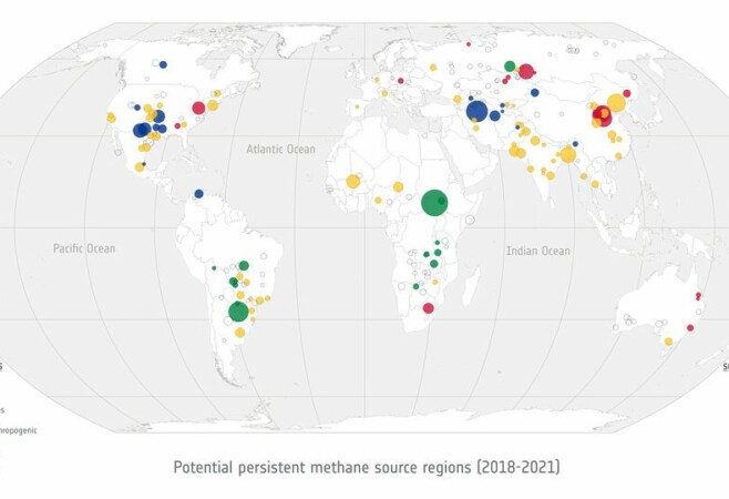 Top 10 Persistent Methane Sources 